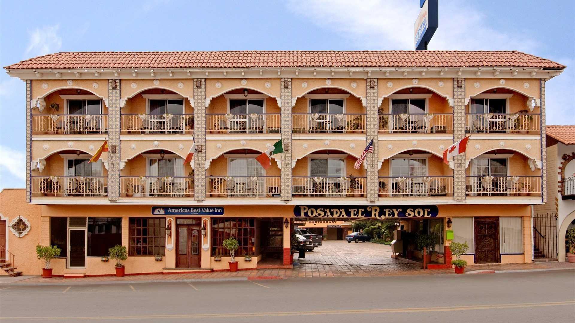Hotel Posada El Rey Sol Енсенада Екстериор снимка
